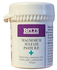 Magnesium Sulphate Paste 50g Drawing Ointment by BELLS
