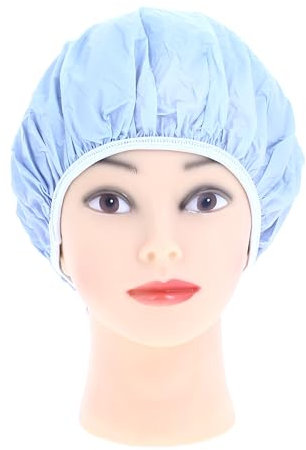 Sibel cuffia doccia in plastica, azzurro