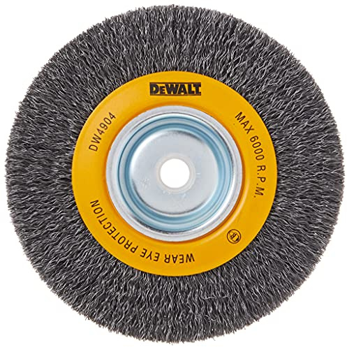 Dewalt 6 in. Crimped Wire Wheel Medium Face