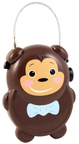 Buggyguard Retractable Stroller Lock, Monkey