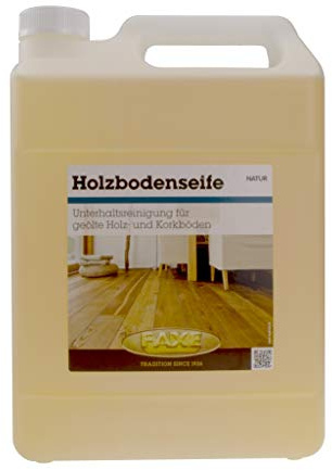 Fax Sapone per pavimenti in legno naturale, 5 Litri