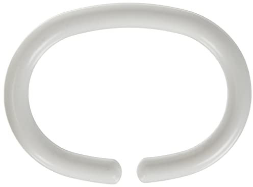 Kleine Wolke Duschvorhang - Ringe Farbe Weiss 12 Stück