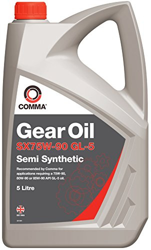 Comma SX5L 5L SX75W-90 GL-5 Semi-Synthetic Gear Oil