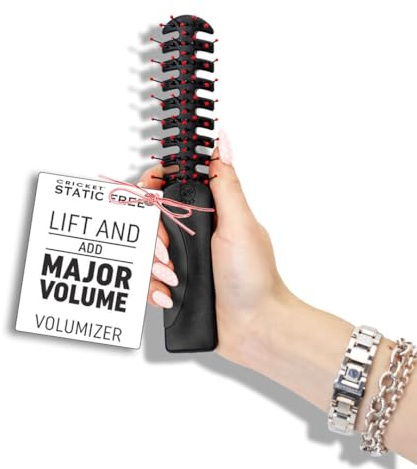 Cricket Professional Brosse à cheveux aérée volumisante Volumizer Vent - Sans charges électrostatiques