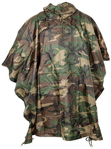 MFH US Poncho Ripstop Woodland