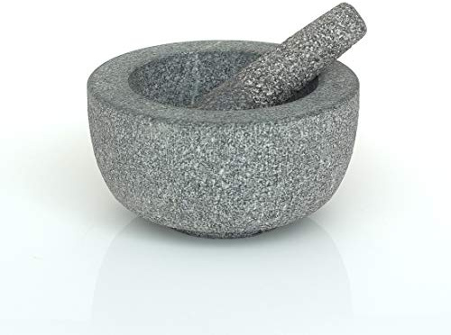 Victor Pestle and Mortar, Granite, Grey, 20 cm