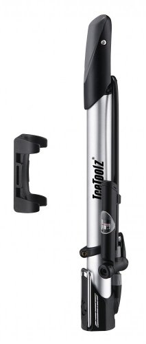 IceToolz Floorpump VeloClub, Silber, M, 240A351