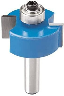 kwb Rebate Cutter Ø 31.7 Mm, Carbide-Tipped With Thrust Ball Bearing, Precise Clamping Shank and Optimised Cutting Geometry for An Exact Milling Pattern