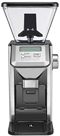 Cuisinart cbm-20 Cuisinart Premium cónica Burr molinillo, color plateado