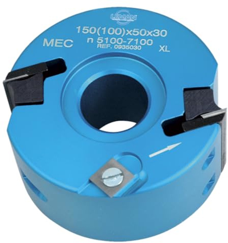 Leman - Porte-outils à profiler / feuillurer diam. 100mm al. 30 Ht. 50mm Z2+V2 - 093.50.30