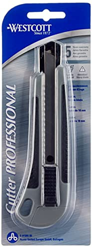 Westcott E-84005 00 18 mm Professional Knife Cutter with Blade