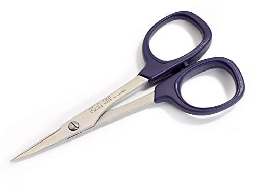 Prym 611514 PROFESSIONAL Stickschere 10 cm (4), pflaumenblau – Präzisionsschere für feine Stickarbeiten, ideal für Fadenabschlüsse, Handarbeiten & detaillierte Näharbeiten