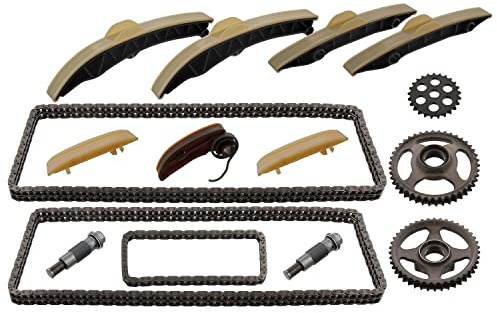 febi bilstein 47700 Steuerkettensatz für Nockenwelle und Ölpumpe, 1 Stück | 47700 passend für 911 Boxster Cayman | 47700