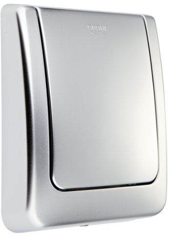 GROHE Abdeckplatte (Passend NUR zum GROHE Rapid SL Installationssystem, Herstellergarantie: 5 Jahre), Mattchrom, 43048P00