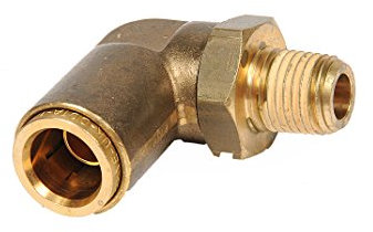ACDelco 15630810 GM Original Equipment 3/16 Zoll Schlauch auf 1/4 Zoll NPTF Anschluss Montage