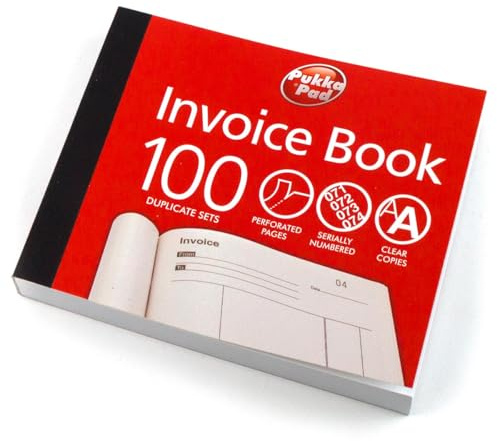 Pukka Pad, Duplicate Invoice Book 105 x 130mm
