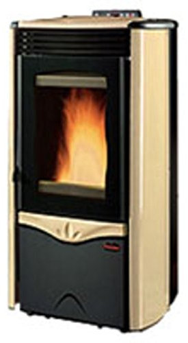 Estufa a PELLAS Extraflame Duchessa Steel Burdeos [Extraflame]