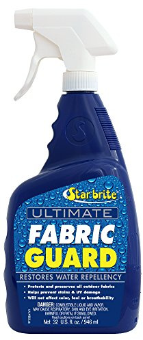 STAR BRITE Ultimate Outdoor Fabric Protection Spray - Extends Fabric Life, Restores Water Repellency, Blocks UV Rays, for Boat Covers, Awnings & More - 32 OZ (097532)