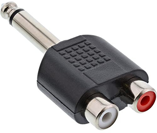 InLine 20308 Adattatore Audio, Nero