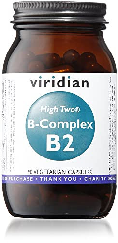 HIGH TWO® Vitamin B2 with B-Complex: 90 Veg Caps