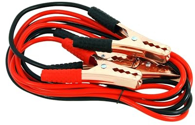 Nielsen Tools CT0375 2.5M Booster Cables, 200 Amp Light Duty, Compatible with Most Vehicles, for Automotive Jump Starting