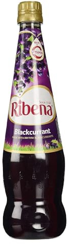 Ribena Original Blackcurrant Drink, 850 ml Bottles (Pack of 4)