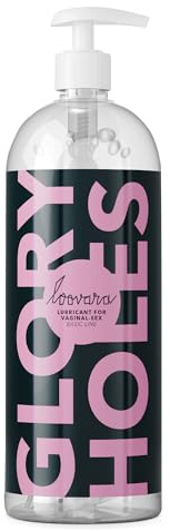 LOOVARA Glory Holes Anal Gleitgel Gel, Wasserbasis - mit Panthenol, Gleitmittel - Lube - KondomSicher, Geeignet Für Anal Toys, 1000 ml