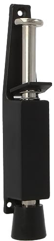 Türfeststeller Bodentürstopper Türpuffer Türstopper Torstopper 120 mm x 25 mm (Schwarz)