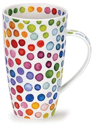 Dunoon Hot Spots Henley shape Fine Bone China Tassa