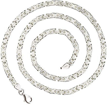 925 Silberkette: Königskette Silber 5mm und 60cm - KK-50-60