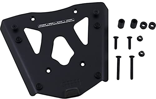 Givi SRA3101 Topcase Träger Monokey Koffer, Aluminium Schwarz