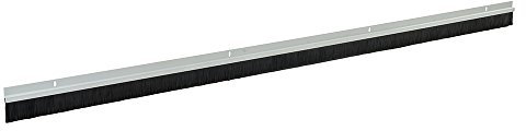 FIXMAN 456532 Garagentor-Bürstendichtung, 25-mm-Borsten 2134 mm, weiß
