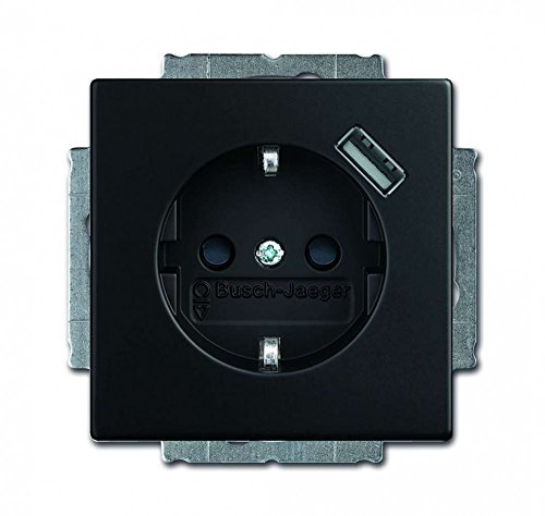 Busch-Jaeger Schuko USB-Steckdose Future Linear, 20EUCBUSB-885