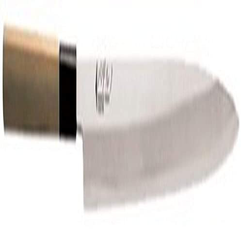 Paderno World Cuisine Yanagi Sashimi Couteau à sushi japonais, Acier inoxydable, Brown/Silver/Black, 10.63in