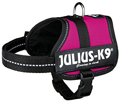 K9 Powergeschirr, Größe: XS/Mini-Mini, Dunkelpink