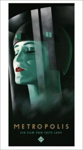 Poster / Kunstdruck Metropolis in der Größe (BxH): 88 x 190 cm von W. Graul