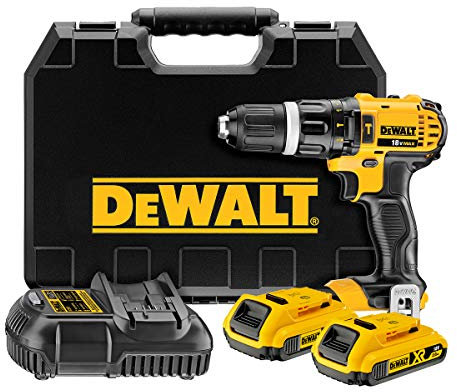 DeWalt DCD785C2 – Drill Driver 18V with Li-Ion Battery 1, 5 Ah