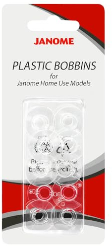 Janome Plastic Bobbins for All Home Use Models