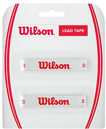 Wilson Bleiband Schlägerkopf Tungsten Tuning Tape, WRZ540200 White/Red Einheitsgröße