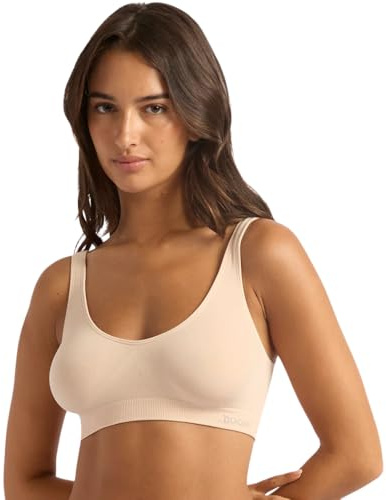 Boody Organic Bamboo EcoWear Women's Shaper Bra - Beige - Small