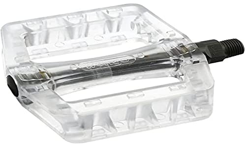 1 Paar Pedal BMX Freestyle Dirtjump Wellgo Resin transparent Fahrrad