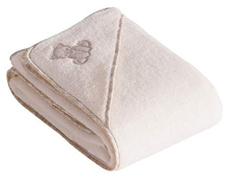 Vossen Baby & Kleinkind Teddy Kapuzentuch Ivory, 100100
