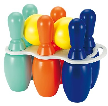 Ecoiffier – 156 – Natursport – 6 Kegel – Riesen-Bowling-Set – 30 cm