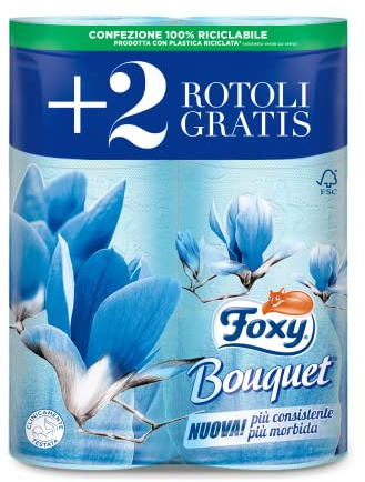 Foxy * 4 + 2 Pink WC, WC-Papier