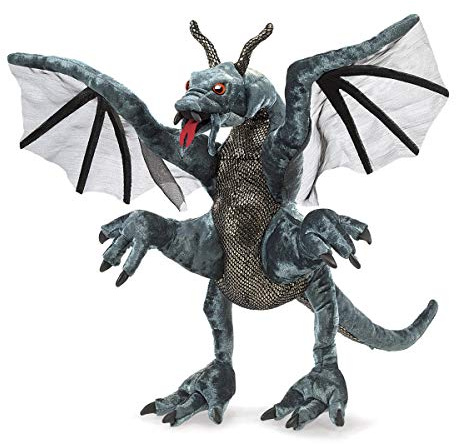 Folkmanis 3091 Hand Puppet Dragon Animals