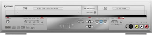 Funai HDR-B2735 Enregistreur DVD VCR Combi avec disque dur 160 Go HDD