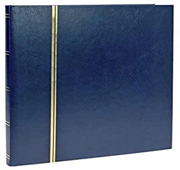 SAFE 110 Briefmarkenalbum, 16 Seiten | mit Goldlinienprägung | 230 x 305 mm