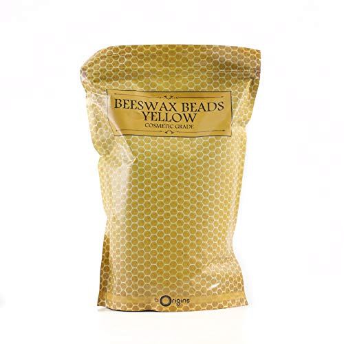 Mystic Moments | Yellow Beeswax Beads | 1Kg | Natural Wax for Candles Lip Balms & Creams adds structure, stability and texture to creams, balms, candles and cosmetics.