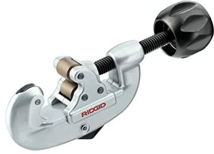 RIDGID 32915 Modell 10S Rohrabschneider mit Vorschubspindel, Stahl 3-25 mm Kapazität