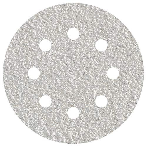 wolfcraft 25 Haft-Schleifscheiben für Exzenterschleifer Ø 125 mm I 1153100 I Körnung 120 I Optimale Leistung für Farbe, Lack & Spachtel, hohe Standzeit, universell einsetzbar